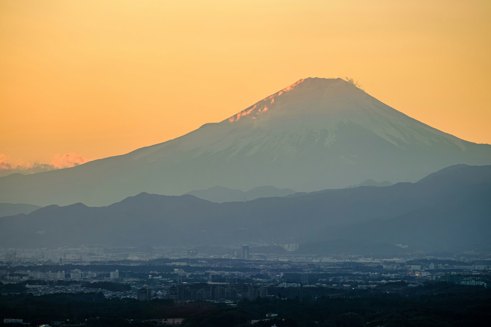 Mount Fuji Sunrise View